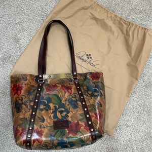 NEW Patricia Nash Benvenuto Floral Tote Bag
